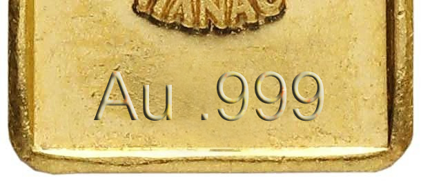 Monety - Gram złota próby 999 (24K)